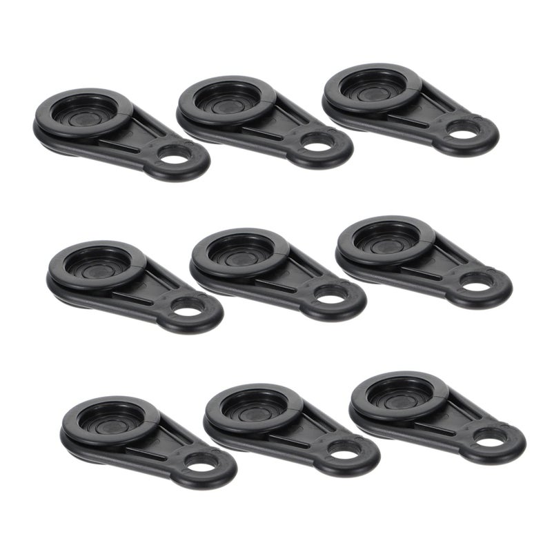 20 Clamp Fixing Clip Tarp Grabbers 8x4.5x1.2cm for Outdoor Camping Tarpaulin Tent - Image 2