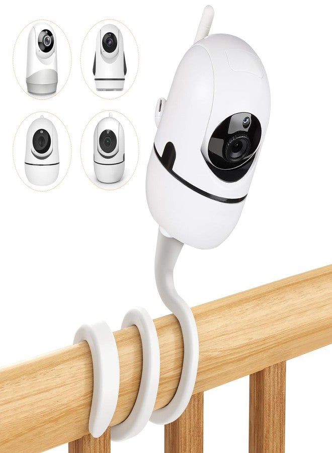 CaGuan Baby Monitor Mount for HelloBaby HB6550/HB65/HB6339/HB66/HB6550Pro, Baby Ganibs, Bonoch, Blemil, ANMEATE SM935E, Baby Monitor Holder with 16.5inch, Attach to Baby Crib, Without Tools or No Drill - Image 1