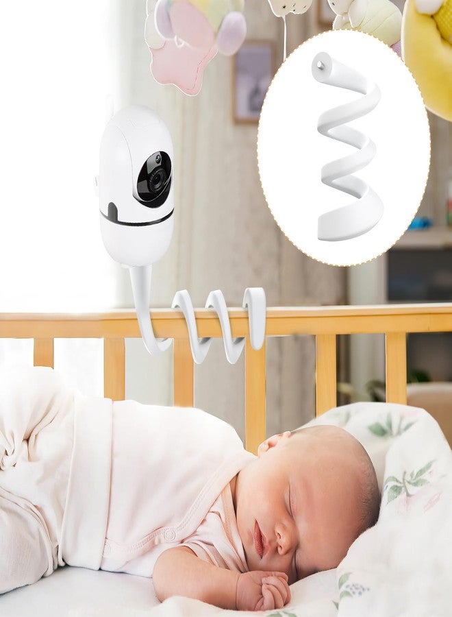 CaGuan Baby Monitor Mount for HelloBaby HB6550/HB65/HB6339/HB66/HB6550Pro, Baby Ganibs, Bonoch, Blemil, ANMEATE SM935E, Baby Monitor Holder with 16.5inch, Attach to Baby Crib, Without Tools or No Drill - Image 5