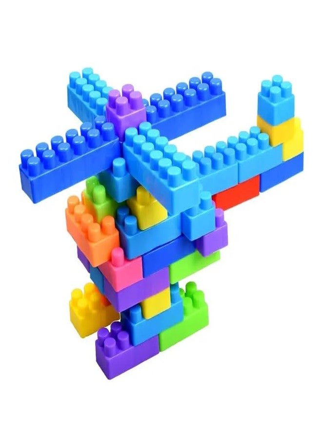 MIDHASH DIY 150Pcs Plastic Building Blocks for Kids Toy, Puzzle Games Toys for Children Educational & Learning Toy for Girls & Boys - Image 4
