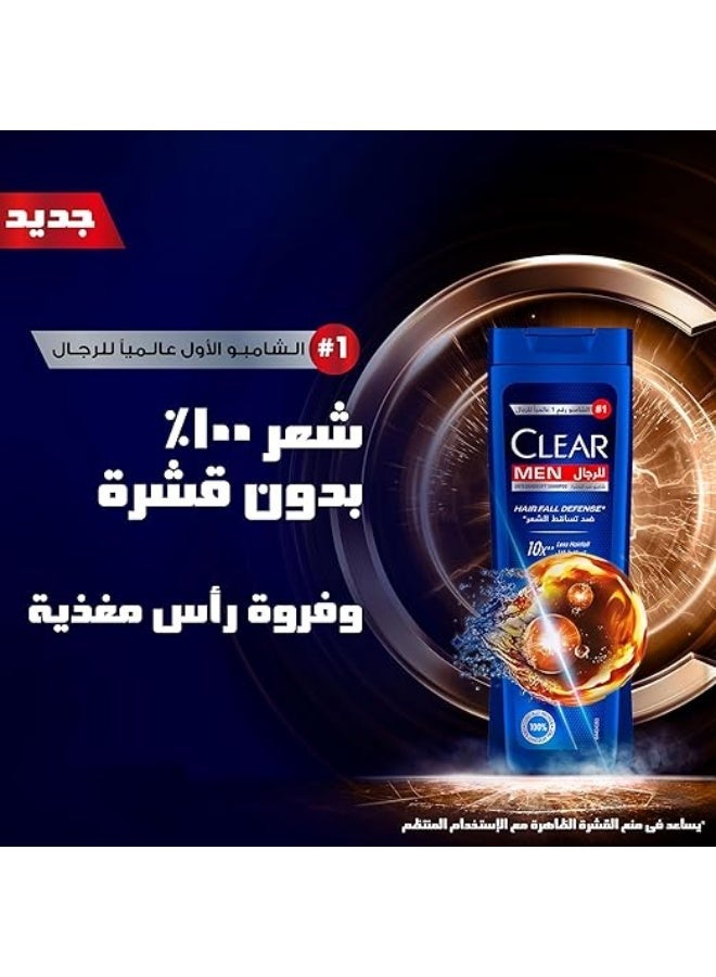 Clear Men Anti-Dandruff Shampoo, protects against hair loss, reduces hair loss 10 times with its high-performance formula, 350 ml - Image 2