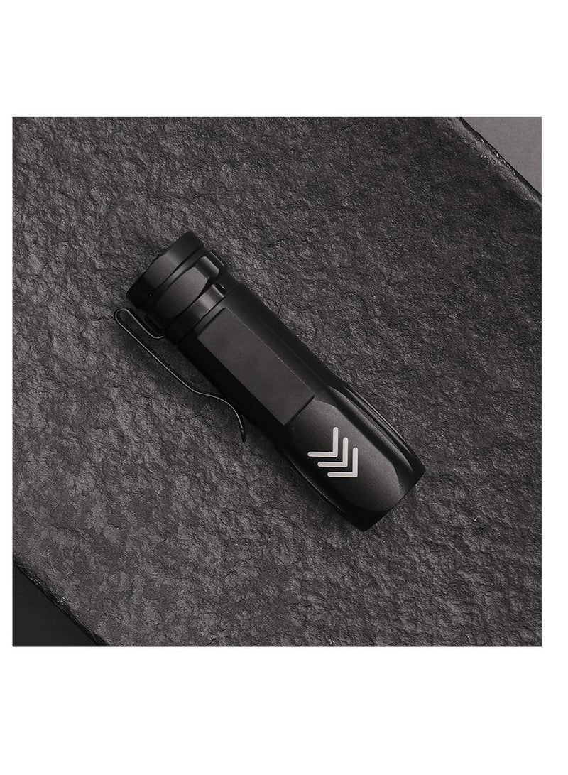 SYOSI KH003 Mini Small Pocket LED Flashlight USB Rechargeable High Lumens Bright Powerful flashlights Pack of 5  - Image 5
