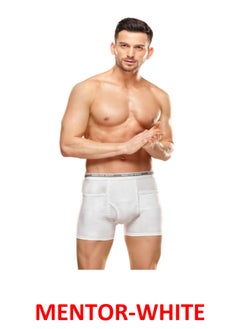 CALZADO 5 Pack Set Men's 100% Cotton Boxers Shorts Breathable Soft Underpants Summer High Elastic Classic  Underwear 