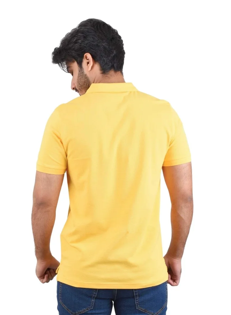 GIORDANO Lion Polo Yellow