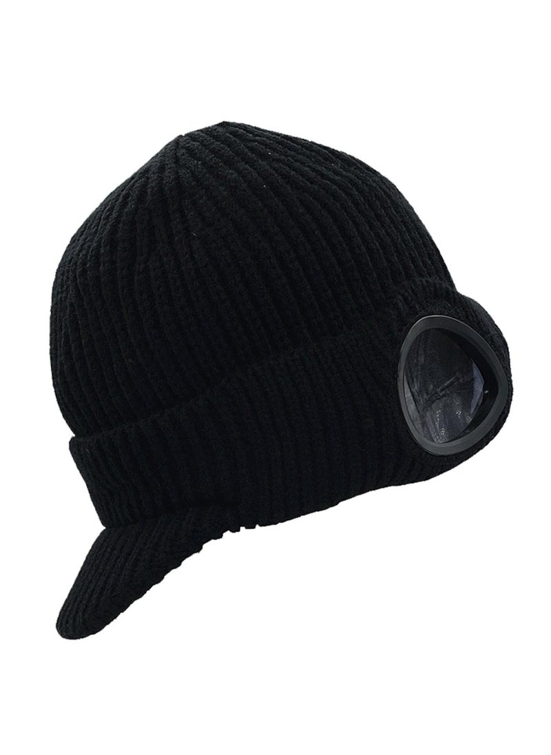 KASTWAVE 1 Pcs Distressed Balaclava Knitted Beanie Caps Balaclava Winter Warm Outdoor Knit Cap Thick Beanie Caps for Men Women  - Image 4