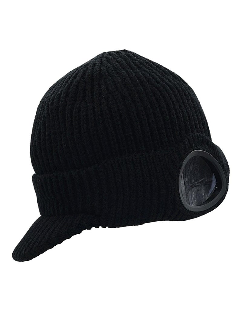KASTWAVE 1 Pcs Distressed Balaclava Knitted Beanie Caps Balaclava Winter Warm Outdoor Knit Cap Thick Beanie Caps for Men Women  - Image 5