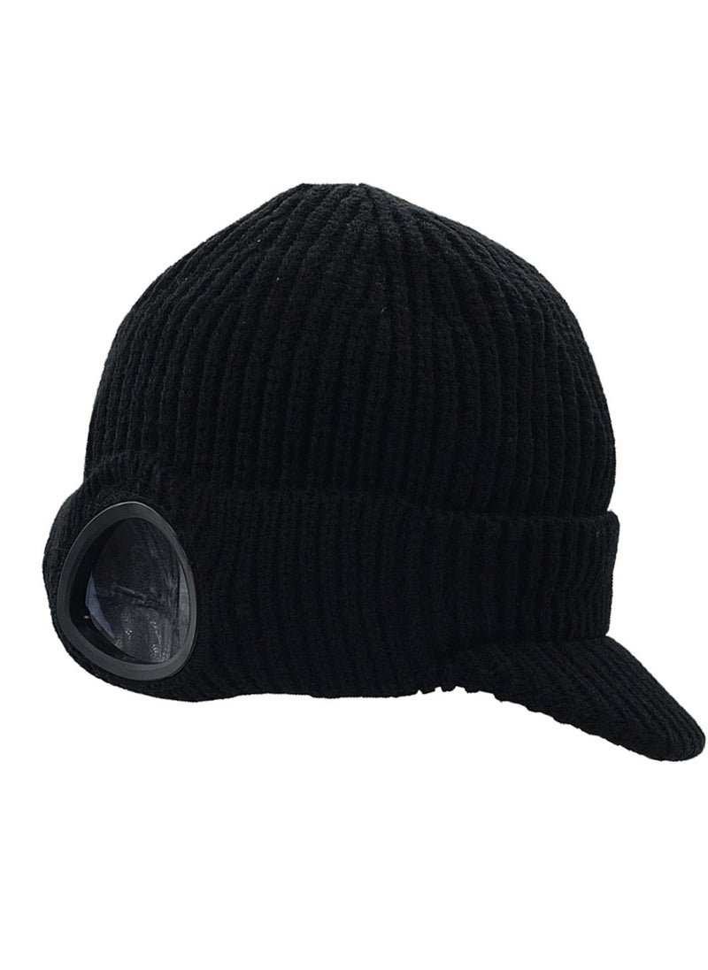 KASTWAVE 1 Pcs Distressed Balaclava Knitted Beanie Caps Balaclava Winter Warm Outdoor Knit Cap Thick Beanie Caps for Men Women  - Image 3
