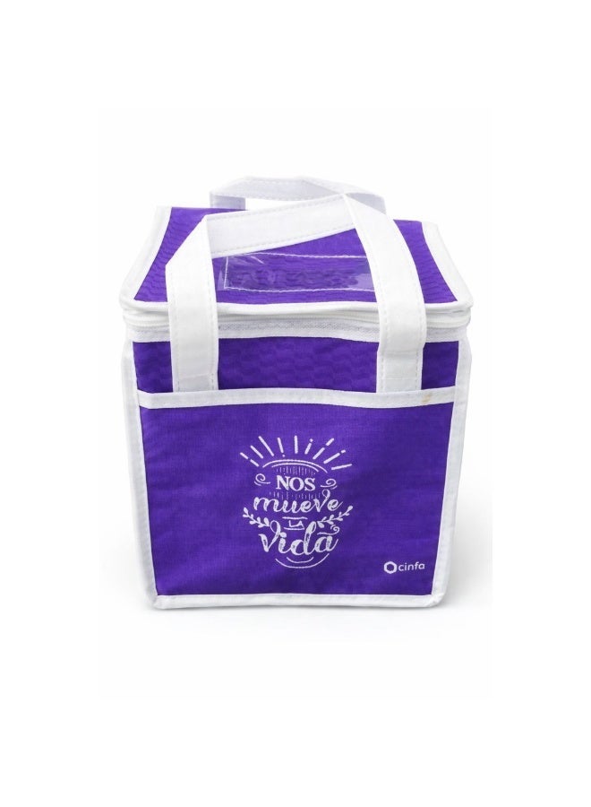 Cinfa Practical Thermal Food Storage Bag - Lunch Bag Ideal for maintaining the temperature of hot and cold foods - Image 2