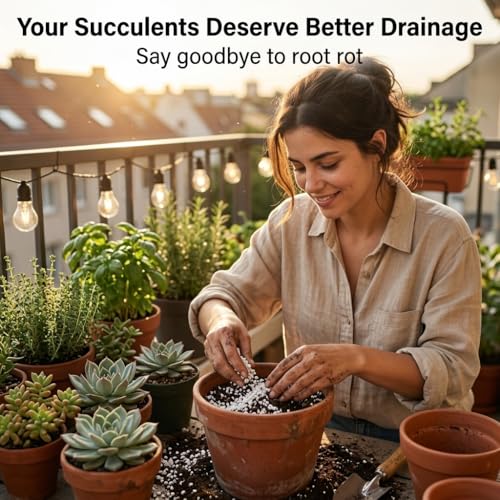 Doter Organic Perlite for Plants, Soil Amendment for Enhanced Drainage and Growth, Ideal for Potting Mixes (1 Quart) - Image 3