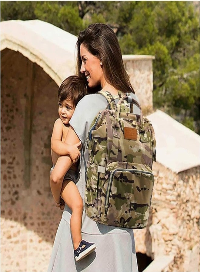 Msatrw Multifunctional Diaper Bag Backpack for Moms for Travel (Design 5) - Image 4