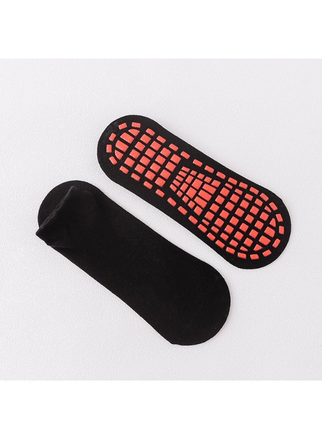 KUYING Fashion Anti Slip Breathable Sports Socks Three Piece Set