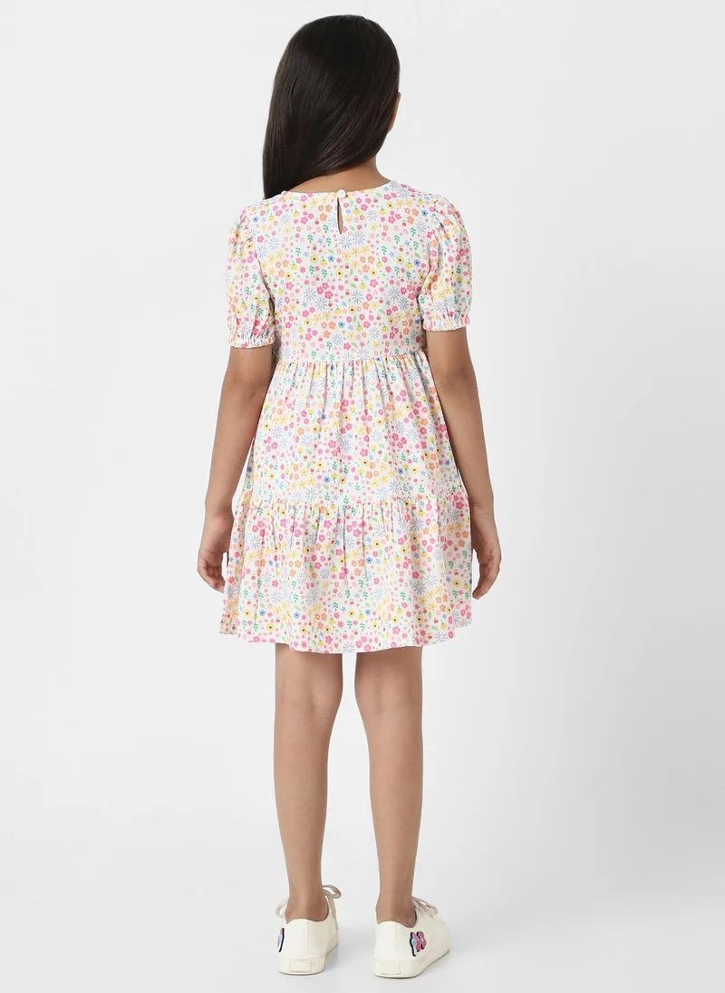 نوتيناتي Floral Tiered Dress