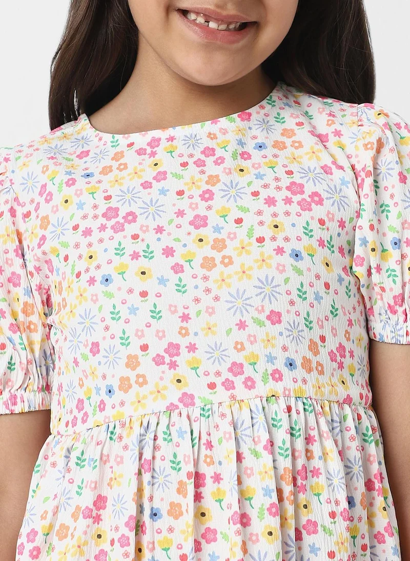 نوتيناتي Floral Tiered Dress