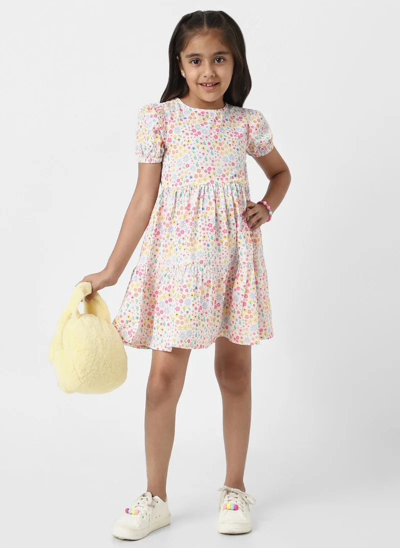 نوتيناتي Floral Tiered Dress