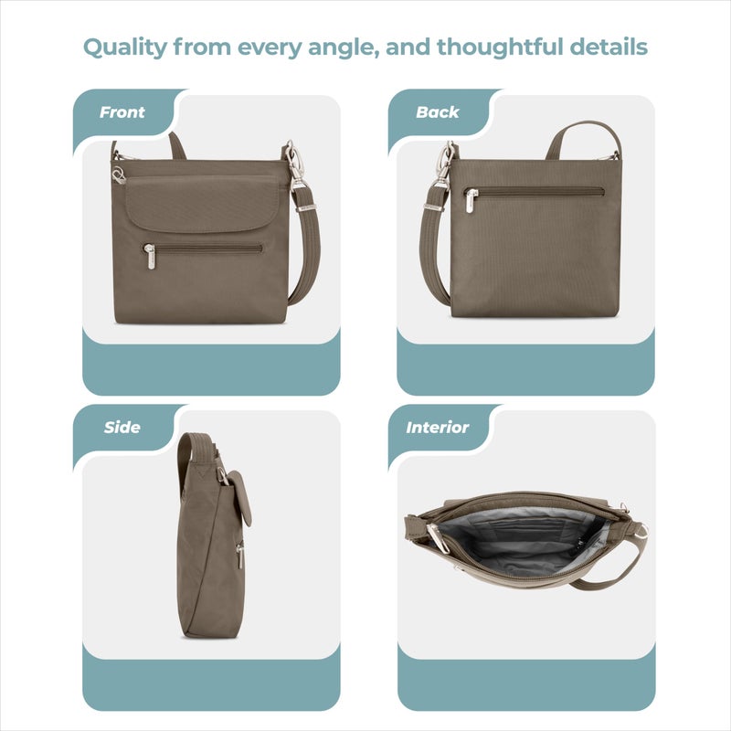 Travelon Anti-Theft Classic Mini Shoulder Bag - Image 5