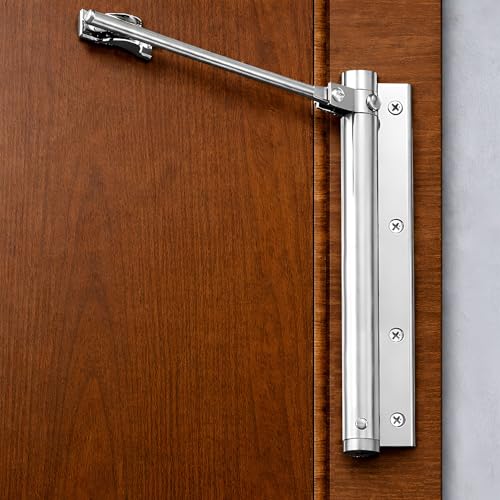 Volo Spring Door Closers for Light Weight Door, Residential/Commercial Purpose with Fitting Set (Color Silver) (Spring Door Closer_1 Pc) - Image 1