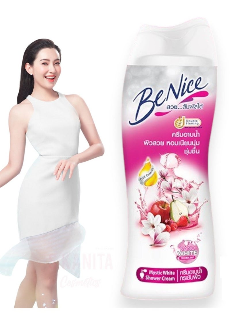 Be nice Shower Cream, 80ml, for gently brightening and cleansing the skin - Image 1