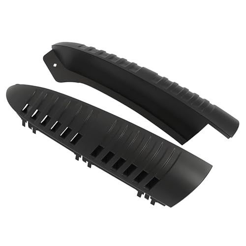 HECASA Outer Pillar Molding Compatible with 2000-2006 Chevy Chevrolet Suburban 1500 2500 Tahoe & GMC Yukon XL 1500 2500 Replacement for 15764012 15765114 Rear D-Pillar Molding Trim Applique Pair - Image 3
