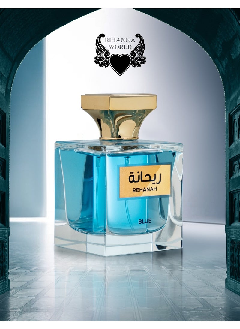 RIHANNA WORLD Rehanah Blue Eau De Parfum -100 ml  - Image 2