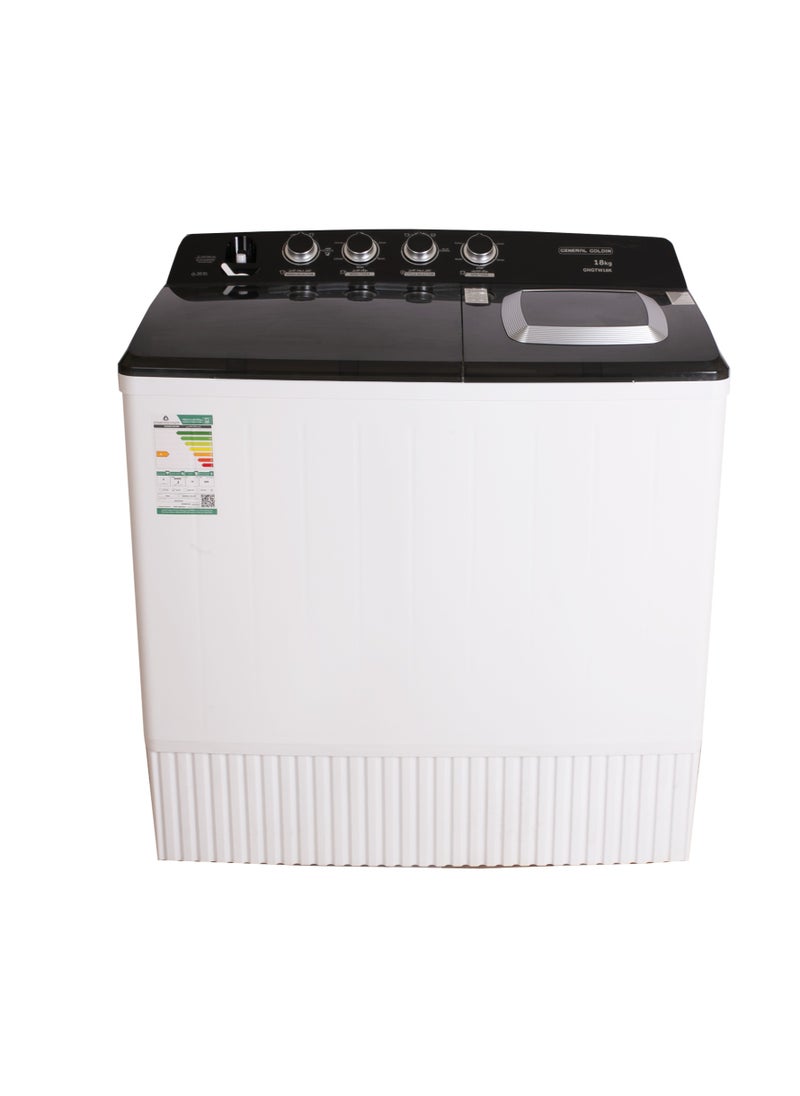 General Goldin General Goldin 14 Kilo Twin Top Loading Semi Auto Washing Machine, Noiseless, High Quality, Easy to Move,  - Image 2