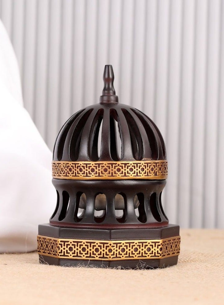Radin Charcoal Incense Burner, Bakhoor Burner, Oud Frankincense Resin Incense Burner - for Yoga, Spa and Aromatherapy, Office & Home Decor - Image 1