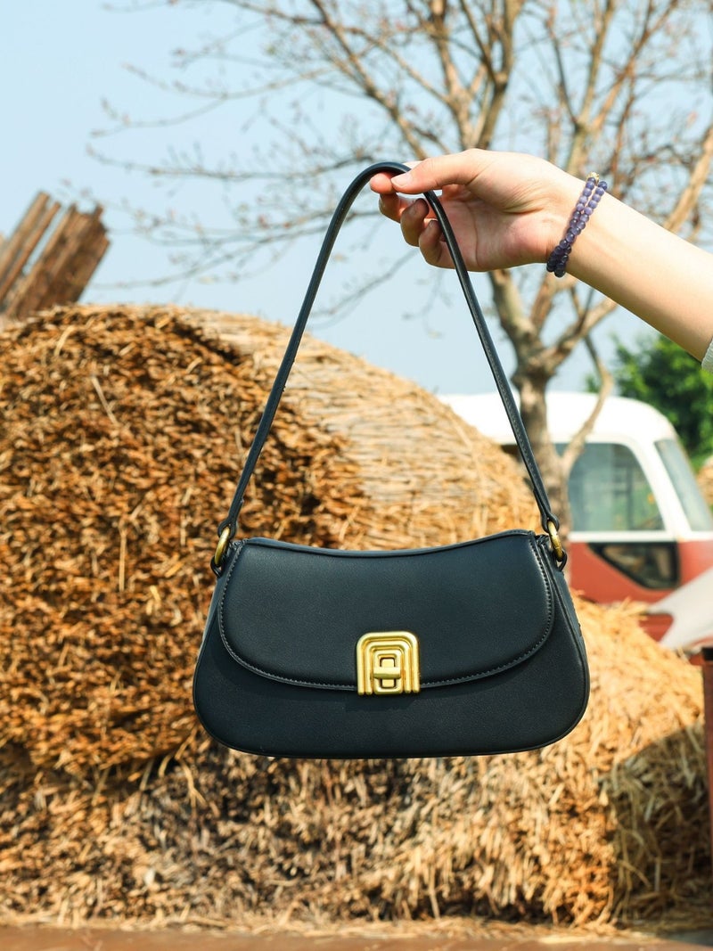 A Generation Of Commuter Underarm Women'S Bag Fashion Simple Baguette Bag Joker Shoulder Messenger Bag - Image 3