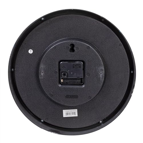 Kiera Grace Wall Clock, 12 Inch, Red Simple Modern Wall Clocks Battery Operated, Silent Non Ticking Bright Color Home Decor for Living Room, Kitchen, Bathroom - Image 4