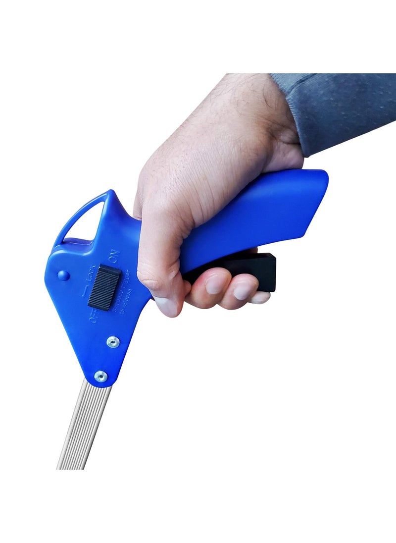 Spark Sparks 2 Pack Foldable Reacher Grabber Tool Long 32 Foldable Extender Gripper Tool Suction Cups for Precise Work Claw Trash Garbage Picker Garden Nabber Mobility Aid Pick Up Tool  - Image 2