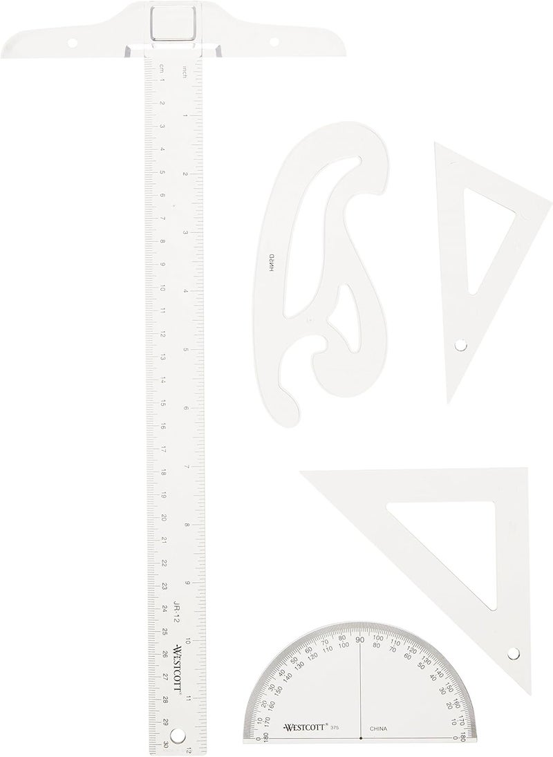 Westcott Westcott Drafting Set Clear SK52 - Image 1
