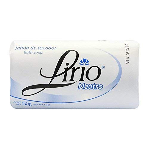 lirio Jabon Neutro Neutral Soap Lirio for Facial Use with Crema la Milagrosa and Tia Mana Pack of 2