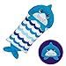 Happy Nappers Fluffaluff Pets Snap On Off The Pillowcase Standard QueenSized Pillows Comfy Cozy Compact Super Soft Warm Pillows that are Fluff Pets 3ft Shark - Image 2