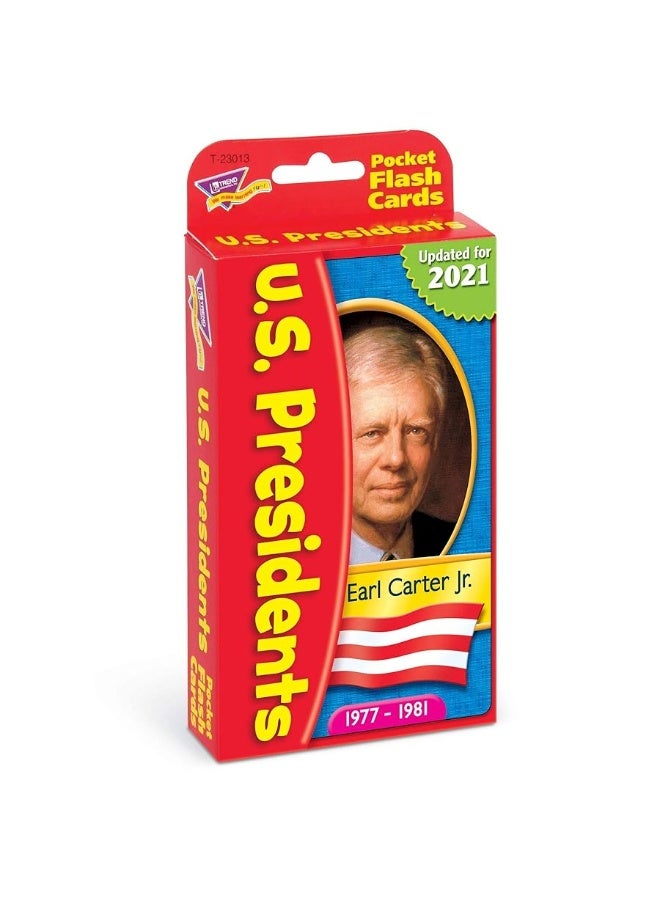 Trend Enterprises US Presidents Pocket Flash Cards - Image 4