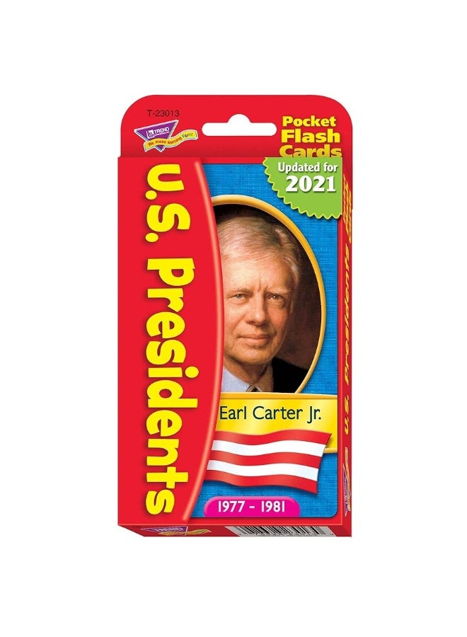 Trend Enterprises US Presidents Pocket Flash Cards - Image 3