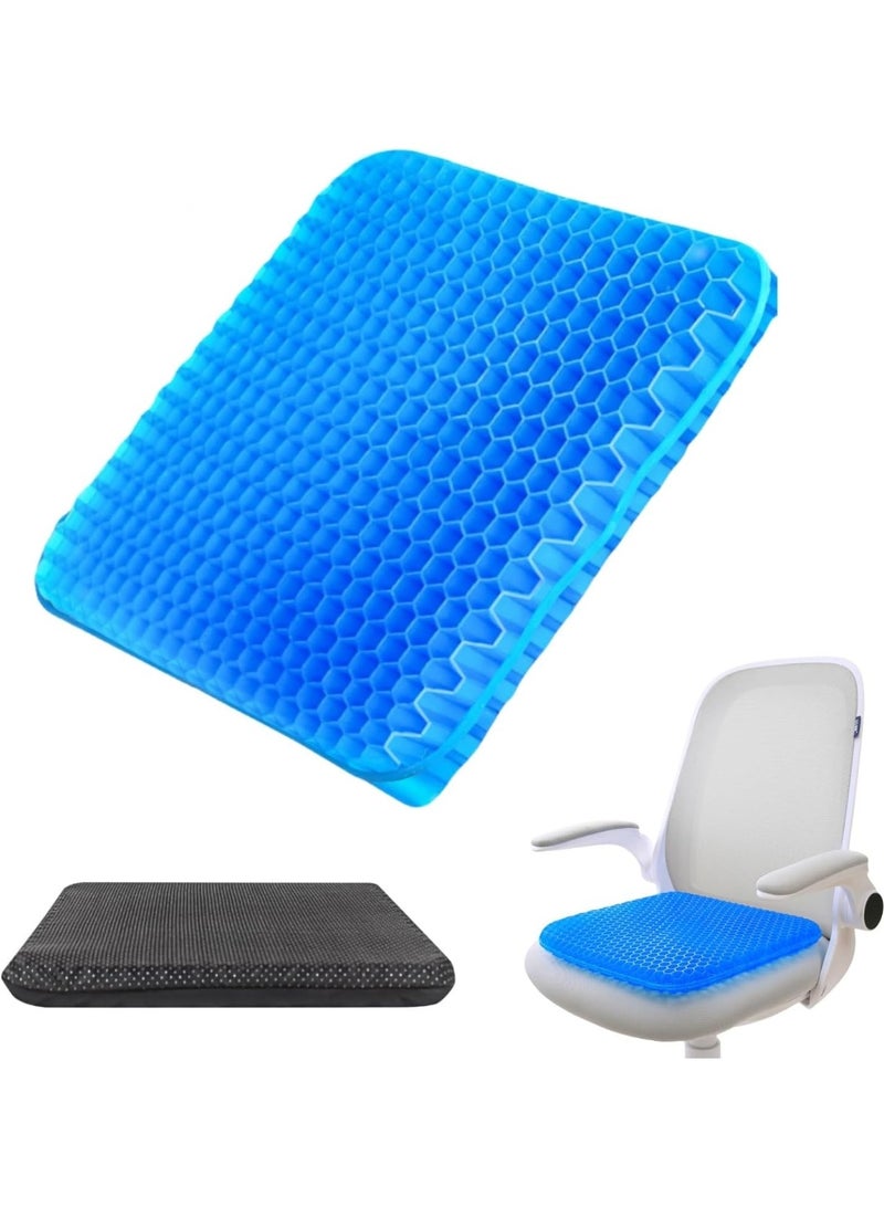 وسادة مقعد الجل الباردة المريحة - تصميم أنيق وغير قابل للانزلاق - مثالية للاستخدام اليومي في المنزل والمكتب - Image 1