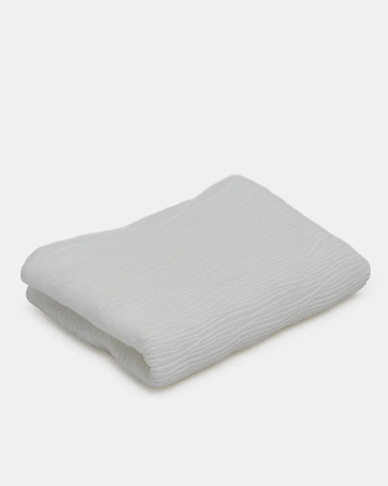 REDTAG Girls White Solid Scarf
