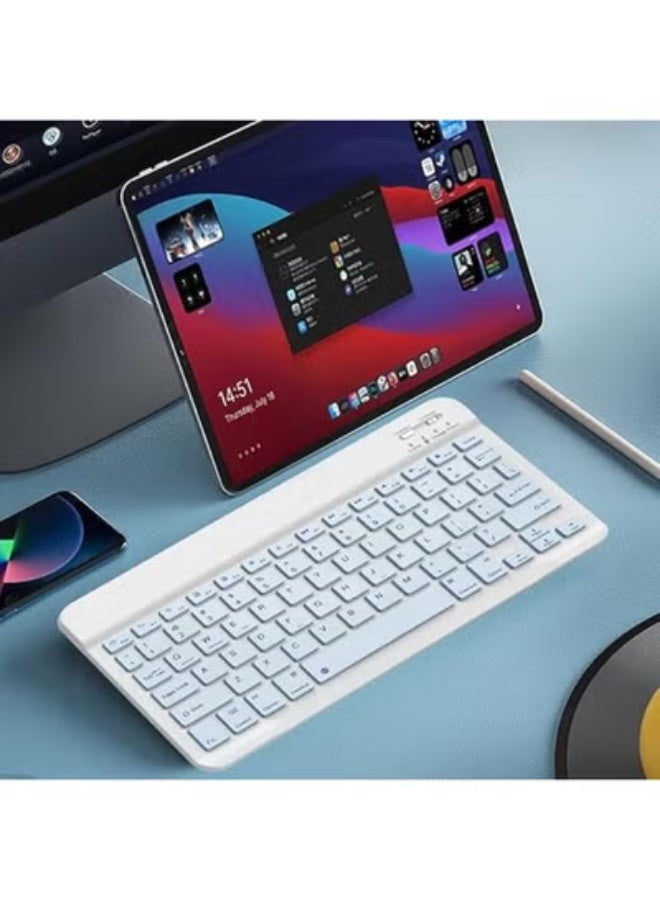 Bluetooth Keyboard for iPad & Tablets – Lightweight & Portable – Ideal for Travel, Study, and Office Work - Image 3