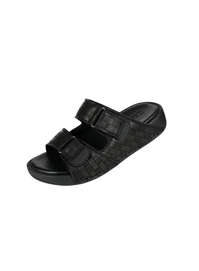 بارجيل أونو 008-3468 Barjeel Mens Casual Sandals 2368-5 Black