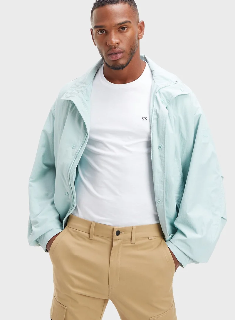 CALVIN KLEIN Matt Crinkle Modern Blouson Jacket