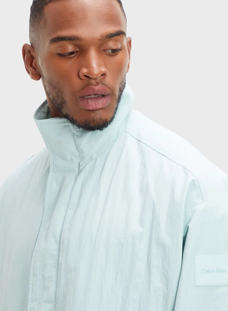 CALVIN KLEIN Matt Crinkle Modern Blouson Jacket