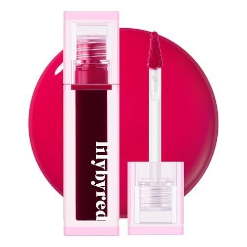 lilybyred Juicy Liar Water Tint Korean Vivid WaterGel Lip Stain Fresh Fruit Colors Intense LongLasting Stain Moisturizing TransferProof Lightweight Finish 016 oz 03 Plum Martini - Image 1