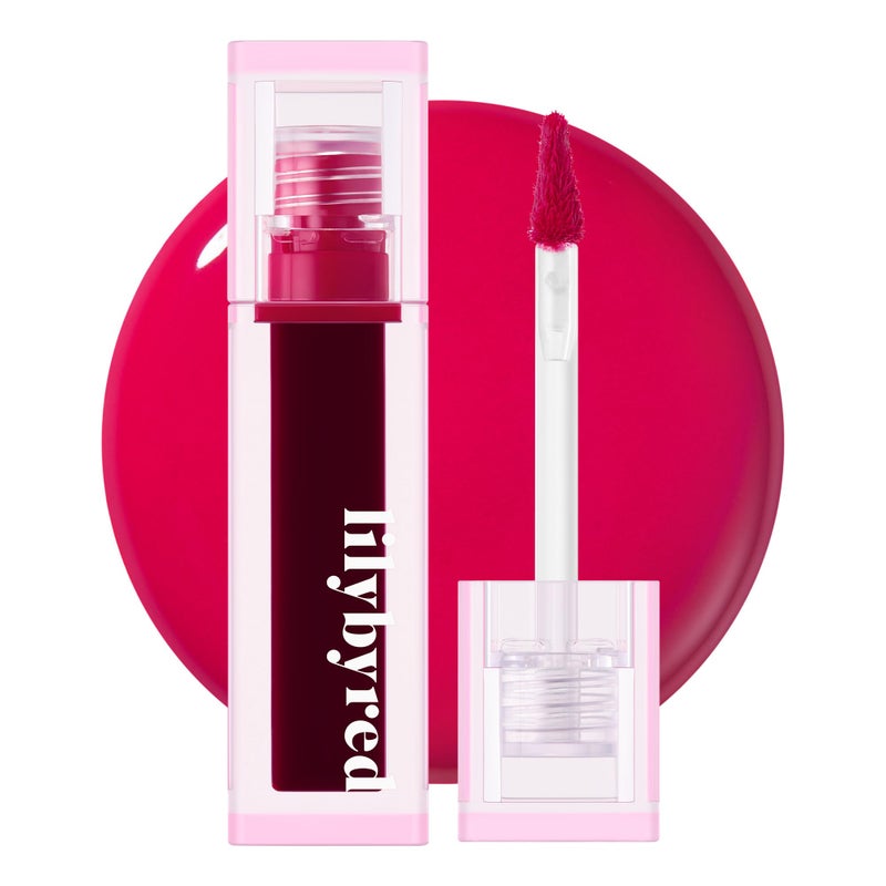 lilybyred Juicy Liar Water Tint Korean Vivid WaterGel Lip Stain Fresh Fruit Colors Intense LongLasting Stain Moisturizing TransferProof Lightweight Finish 016 oz 03 Plum Martini - Image 3