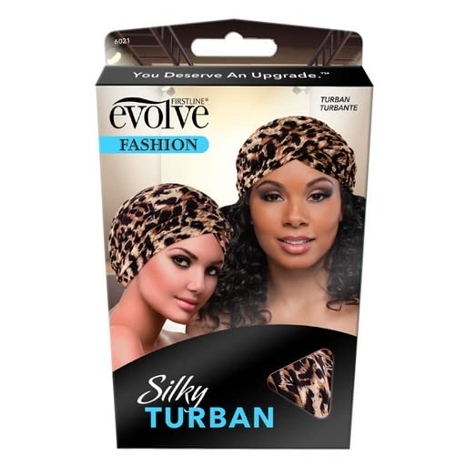 Evolve Silky Turban Cheetah
