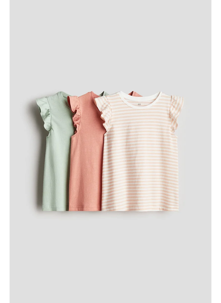 اتش اند ام 3-Pack Flutter-Sleeved Tops