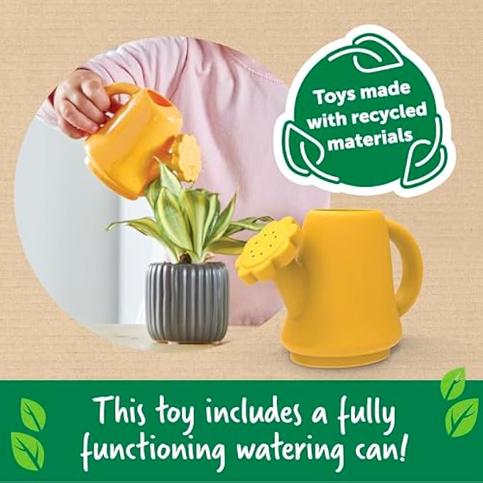 GROWING GREENHOUSE COLOR AND NUMBER ECO FRIENDLY PLAYSET - PRESCHOOL LEARNING TOYS, FINE MOTOR SKILLS TOYS FOR KIDS FLOWER GARDEN TOY AGES 18+ MONTHS - Image 4