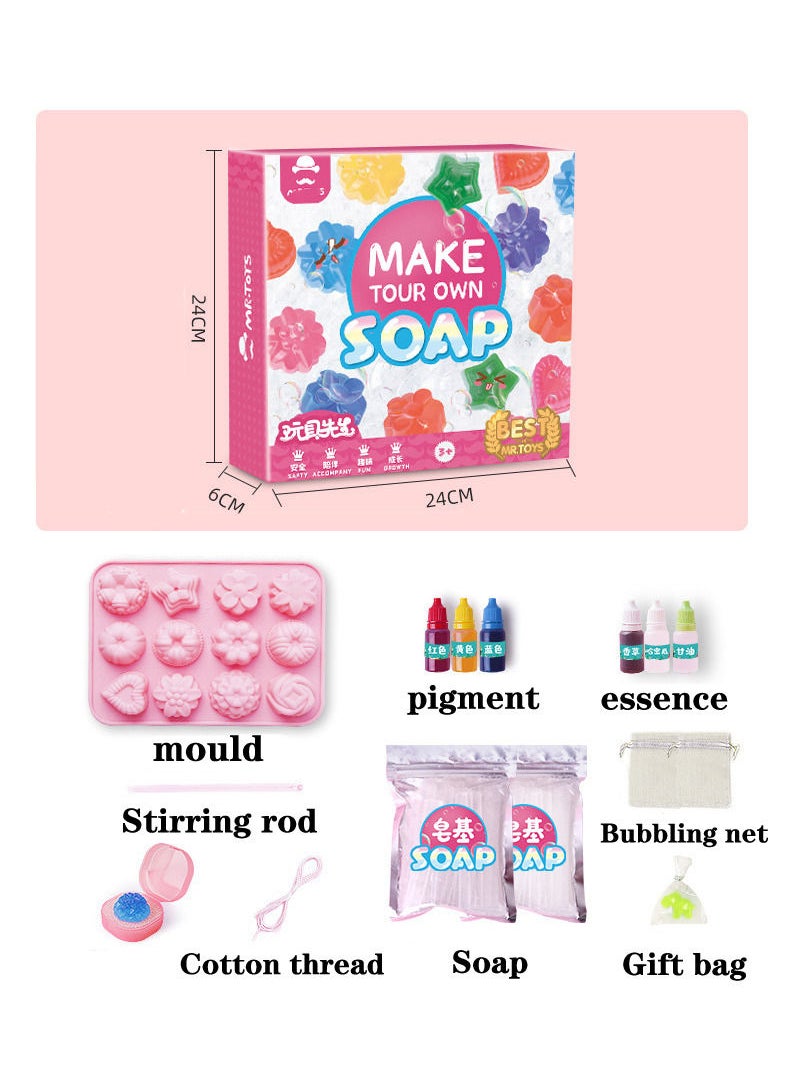 MissTiara - Handmade Soap Making Kit Supplies DIY Soap Making Kit Personalized Handmade Soap Set Assorted - Image 1
