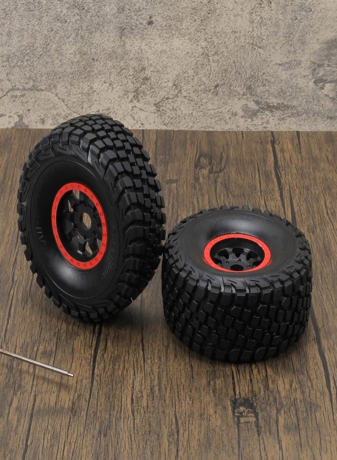 RCAWD عجلات وإطارات RCAWD RC لقطع غيار ARRMA Mojave 6S بمقياس 1/7 وUDR Unlimited Desert Racer بمقياس 1/7، ترقيات 85086-4، عجلات وإطارات نايلون ملصقة #8474X أزرق - Image 4