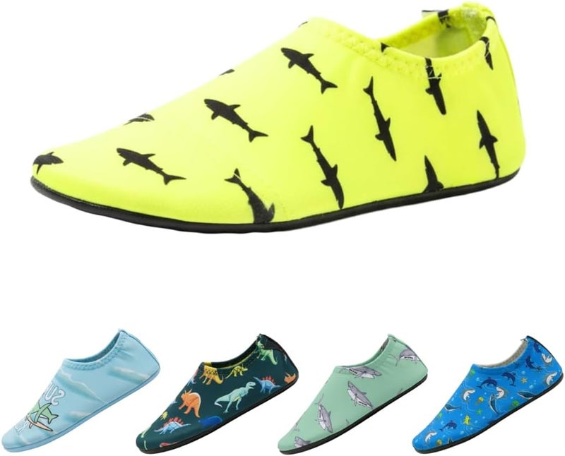 Slipstop Global assemble options AntiSlip Shoes for Kids - Quick-Dry Aqua Socks Beach Shoes for Kids - Barefoot Shoes for Water Sports Yoga Exercise Varied dimensions - Image 1