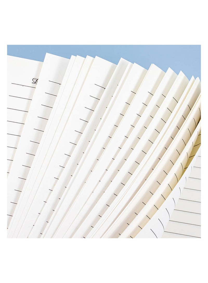 SYOSI Lovely Spiral Notebook Journals Lovely Stationary Composition Notebook Wide Ruled Wide Ruled Spiral Notebook Hardcover for Gifts Fun for School Office Supplies A5 4Pcs - Image 5