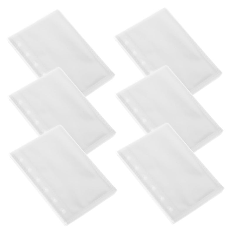Clear Plastic Page Protectors 60pcs Heavy Duty Refillable Sheets for Scrapbook Binders Card Sleeves Document Storage - Image 2
