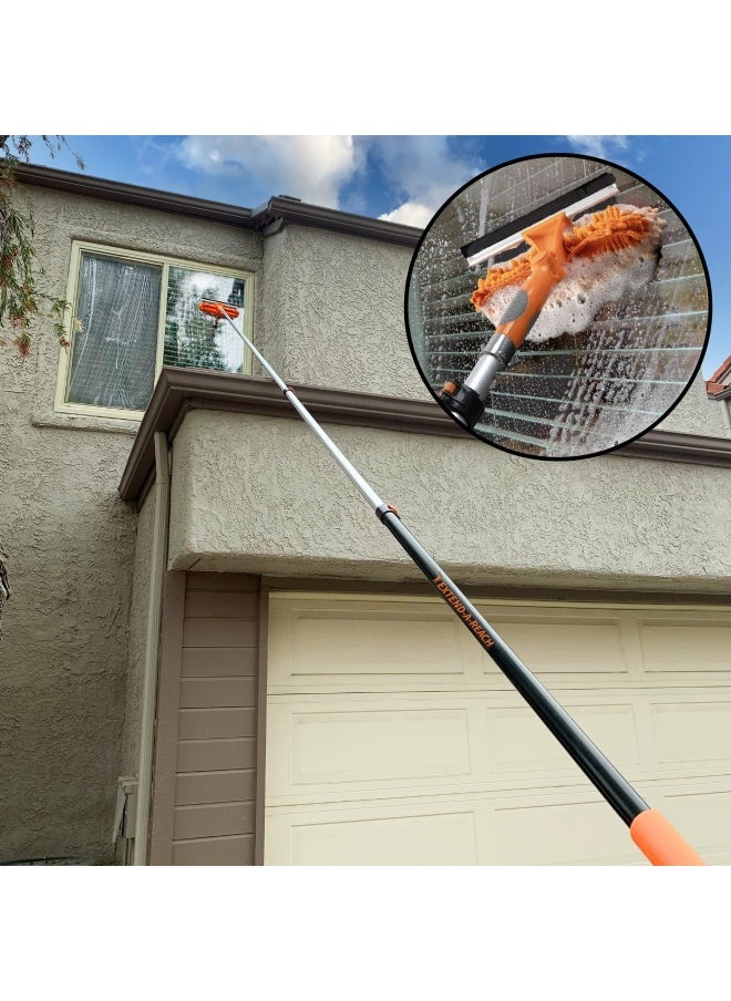 5 12 Ft Window Washing Kit With Extension Pole 20 With Foot Reach // Window Cleaning Tool And Window Washer Squeegee With Telescopic Extension Pole // Best Indoor Outdoor Window Washing Equipment - pzsku/Z3C9ED8E395B1AEFB59F3Z/45/_/1721049021/9673eae9-d0e1-4276-8c35-b1c717536da9